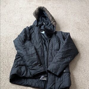 Women’s Black Hooded Jacket